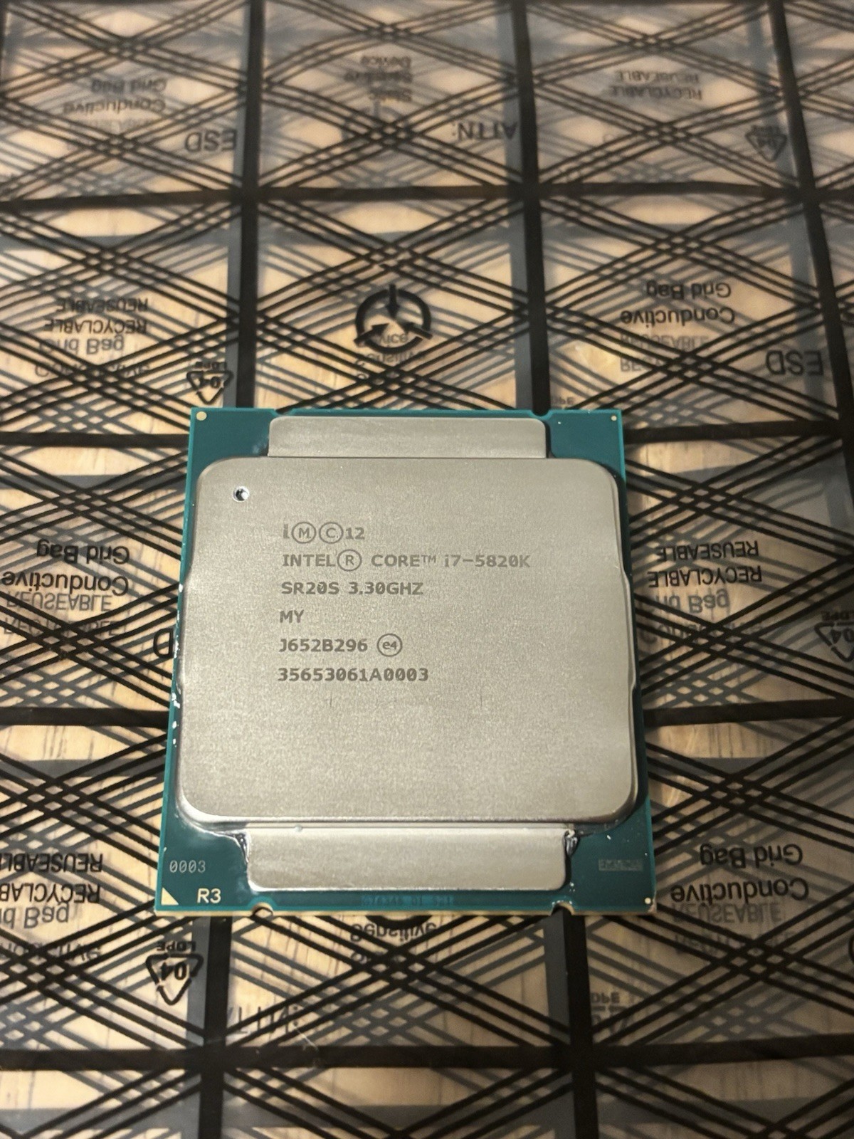 Intel Core i7-5820K 3.30GHz 6 Core SR20S 12 Thread LGA 2011 Working