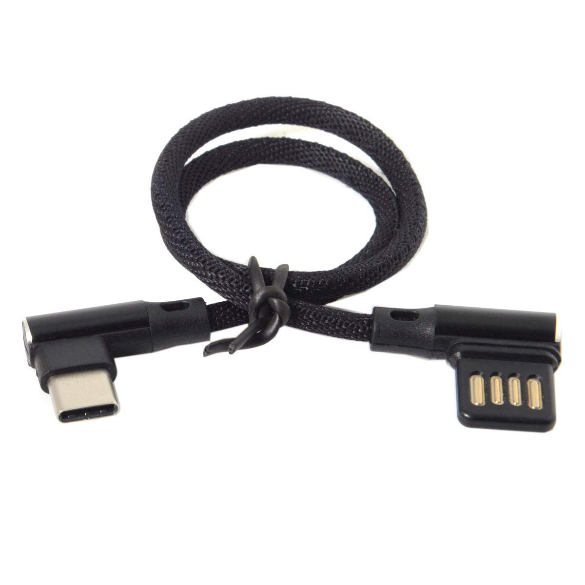 chenyang 5.91 Inch Short USB C Cable,Dual 90 Degree Angled 2.0 to Type-c 