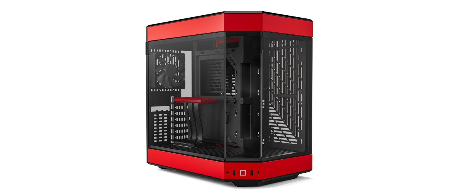 Refurbished HYTE Y60 CASE - Black/Red
