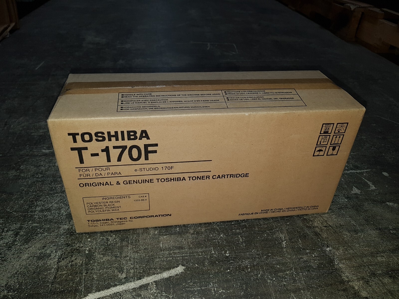 Genuine Toshiba T170F Black Toner Cartridge e-STUDIO 170F BNIB
