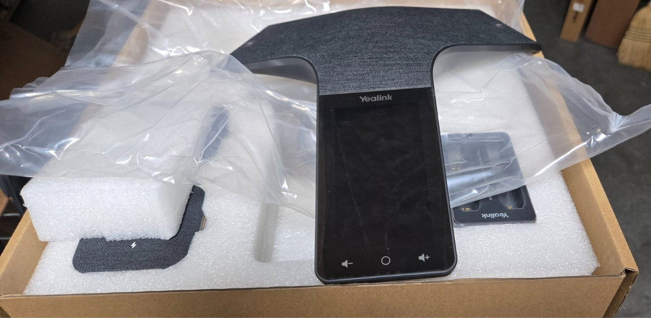Yealink CP965 - HD IP Conference Phone w/ Wireless Mics - Open Box
