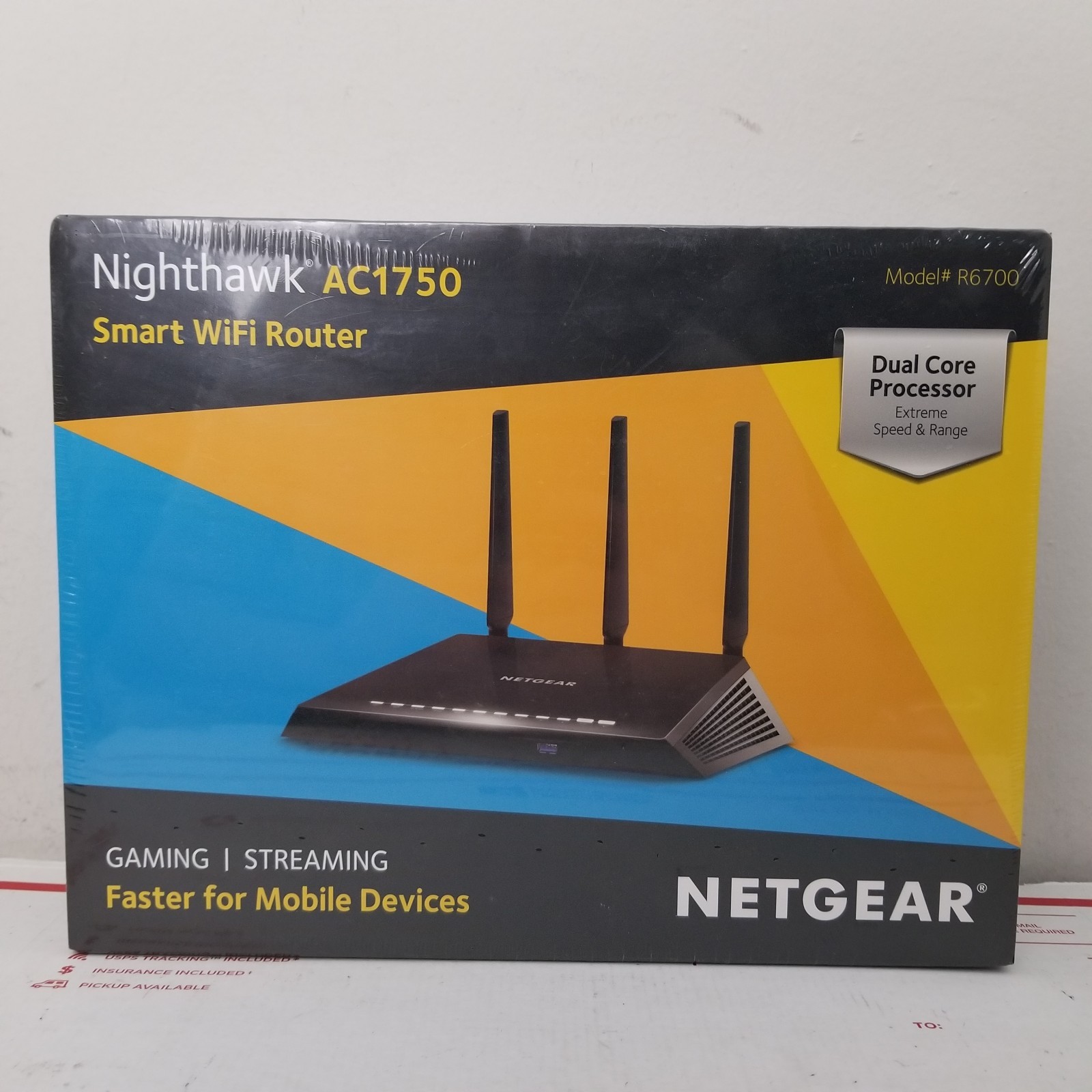 NETGEAR R7600 Nighthawk AC1750 Smart WiFi Router R6700-100NAS Sealed New