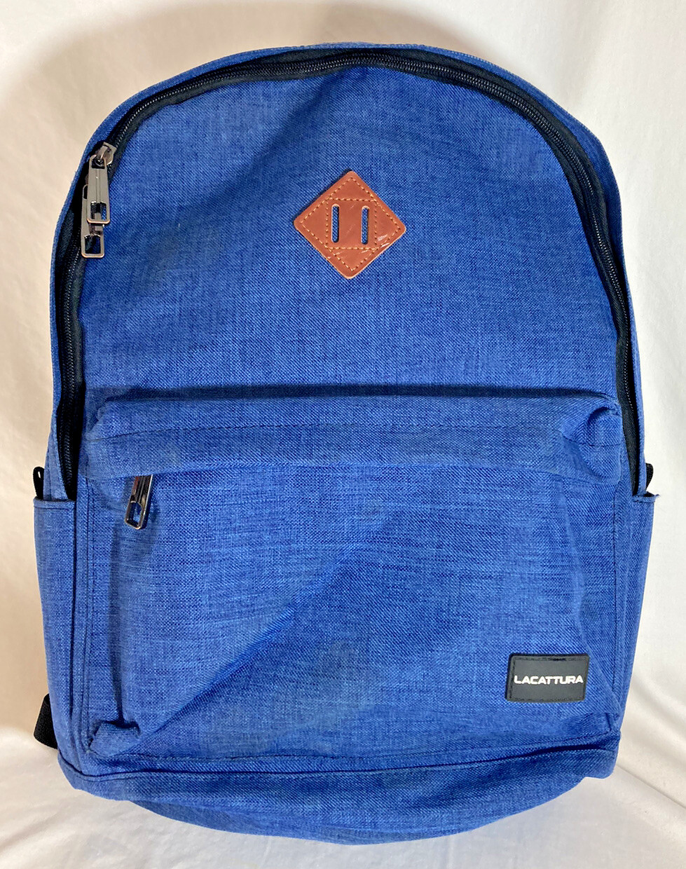 Lacattura School Backpack, Lightweight Student Laptop Bookbag Blue