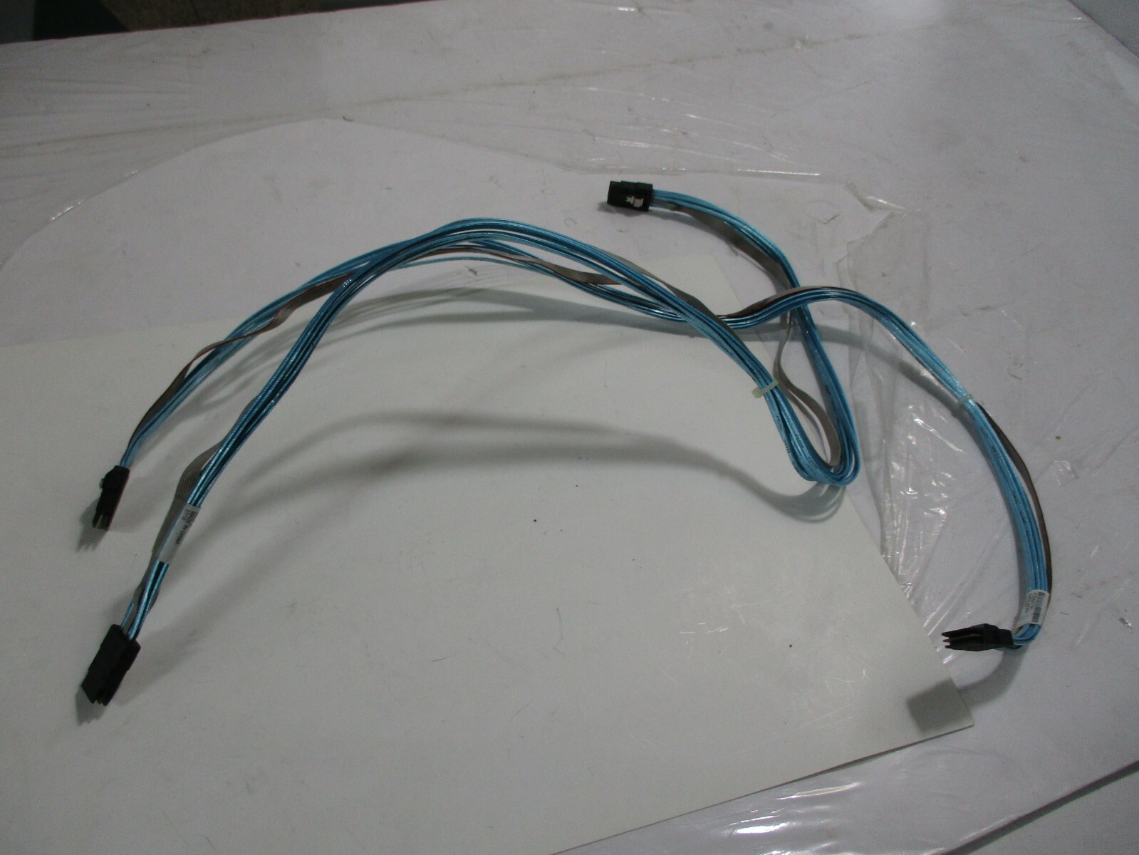 LOT OF 2 Supermicro CBL-0281L 75cm IPASS to IPASS Internal Cable