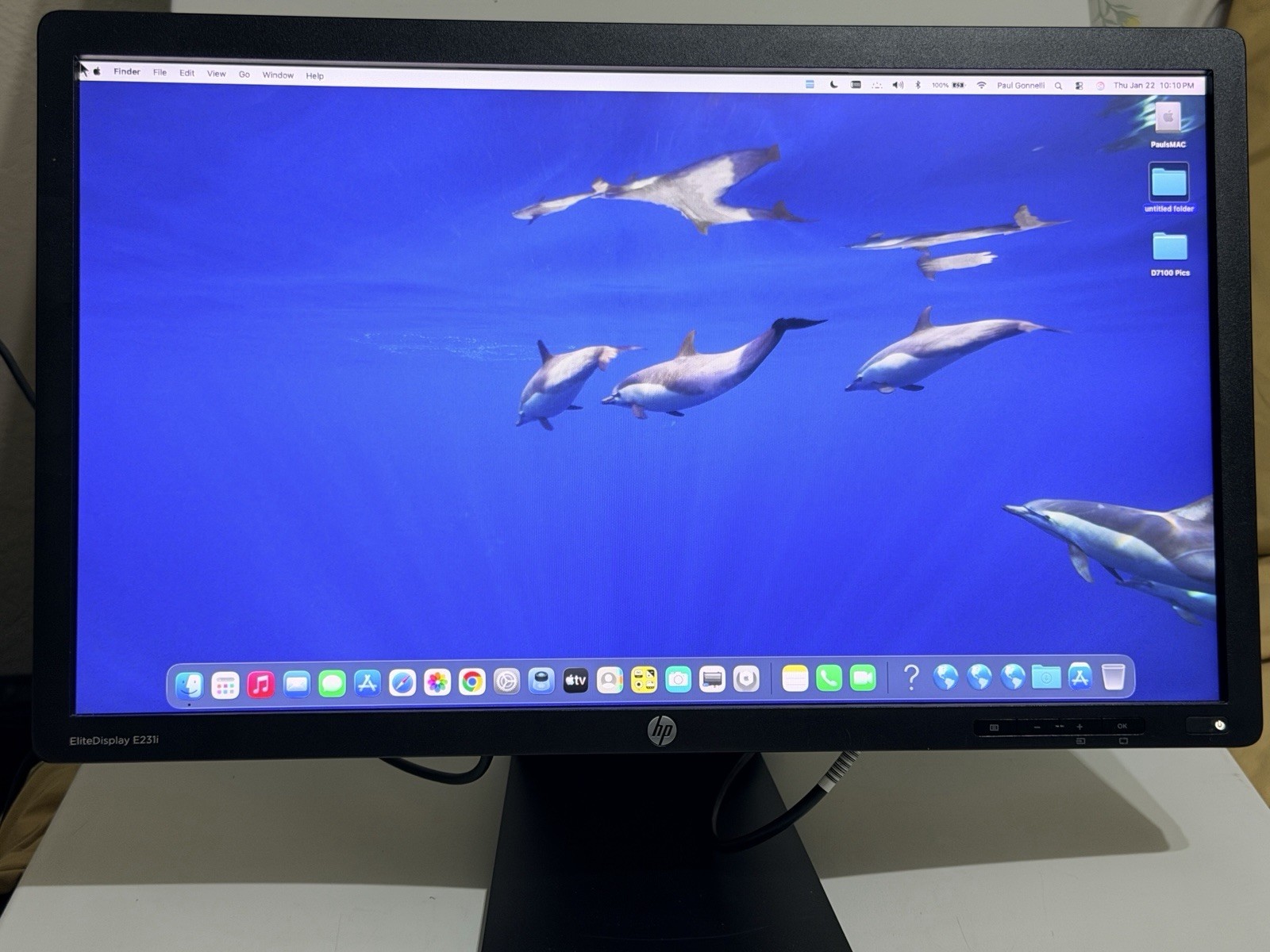 [Clean] HP E231i 23" IPS Full HD LED Backlit Monitor - 1920x1080 - PICK UP ONLY