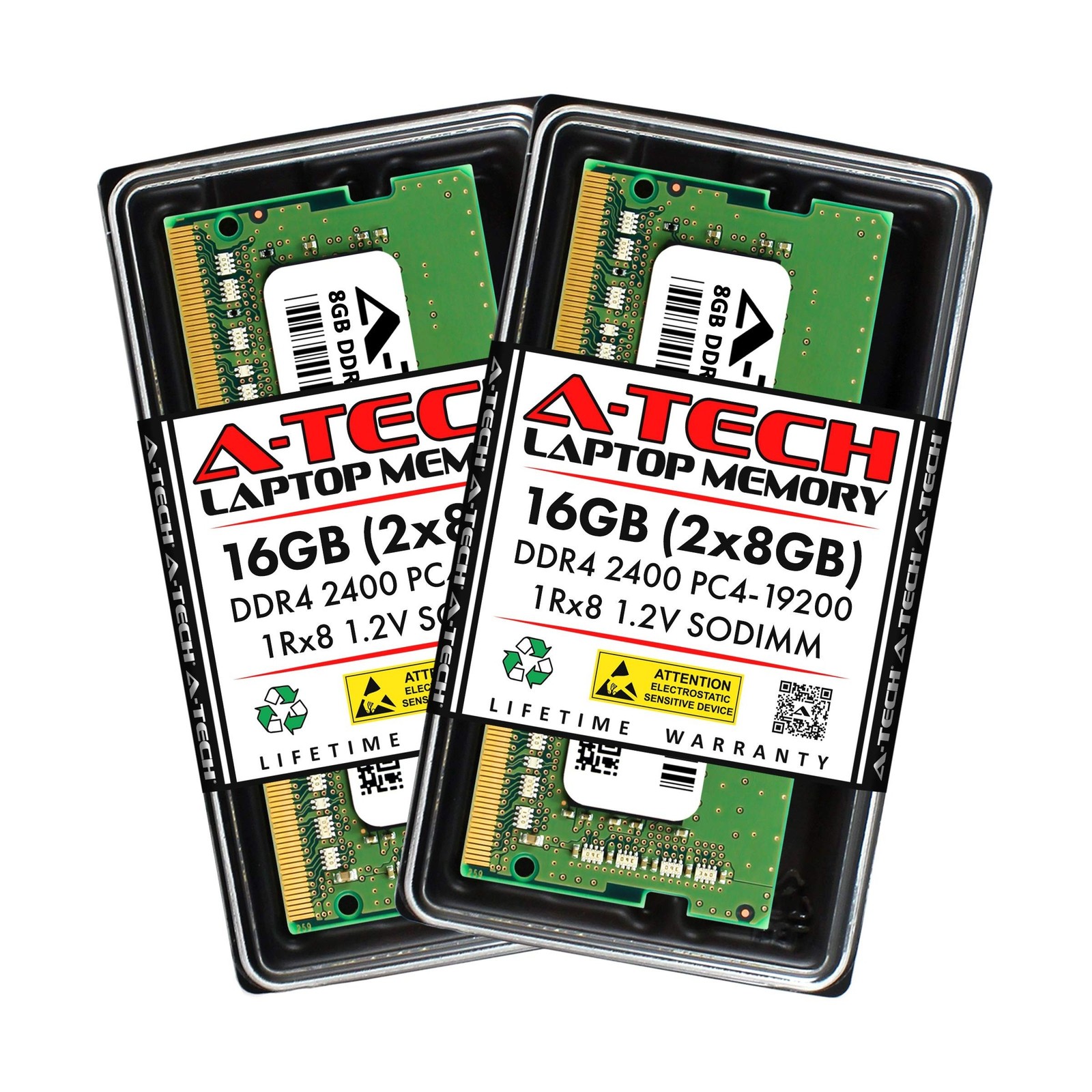 A-Tech 16GB (2x8GB) RAM Replacement for CT2K8G4SFS824A | DDR4 2400MHz PC4-192...