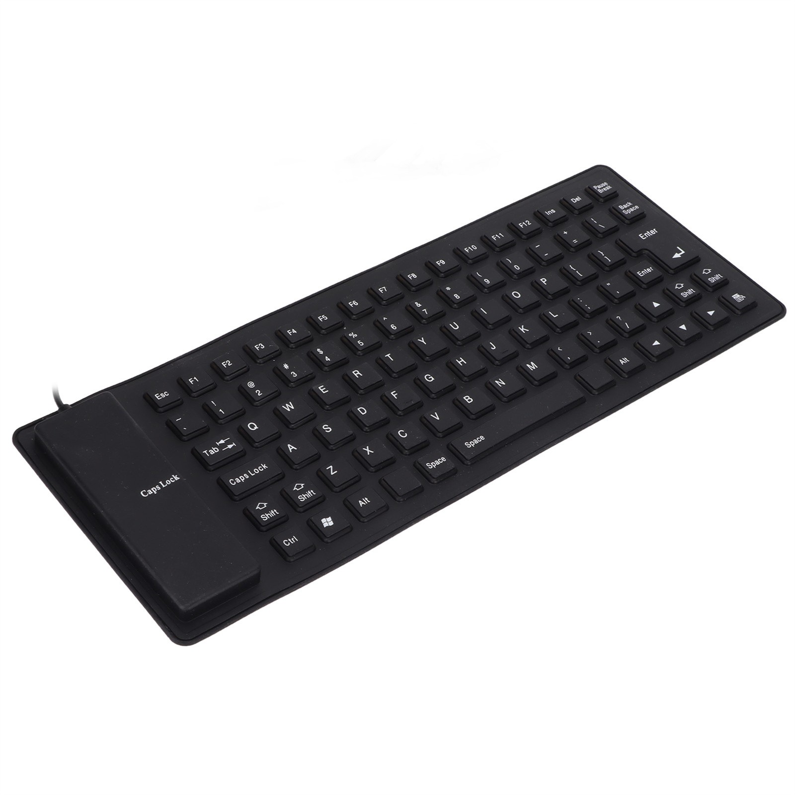 85 Keys Silicone Keyboard Fully Sealed Design Lightweight Portable for PC