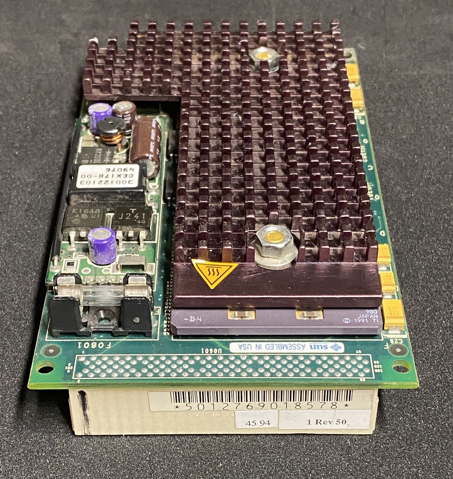 SUN 501-2769 SM61 60Mhz 1MB Cache MBus CPU Module, SS10 / SS20, Tested