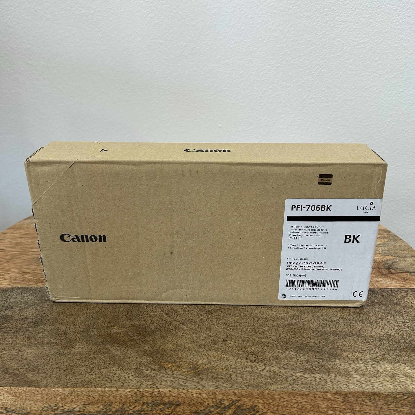 OEM Canon PFI-706 M Magenta Ink Tank 700ml New / PFI-706M Expired 2019/20