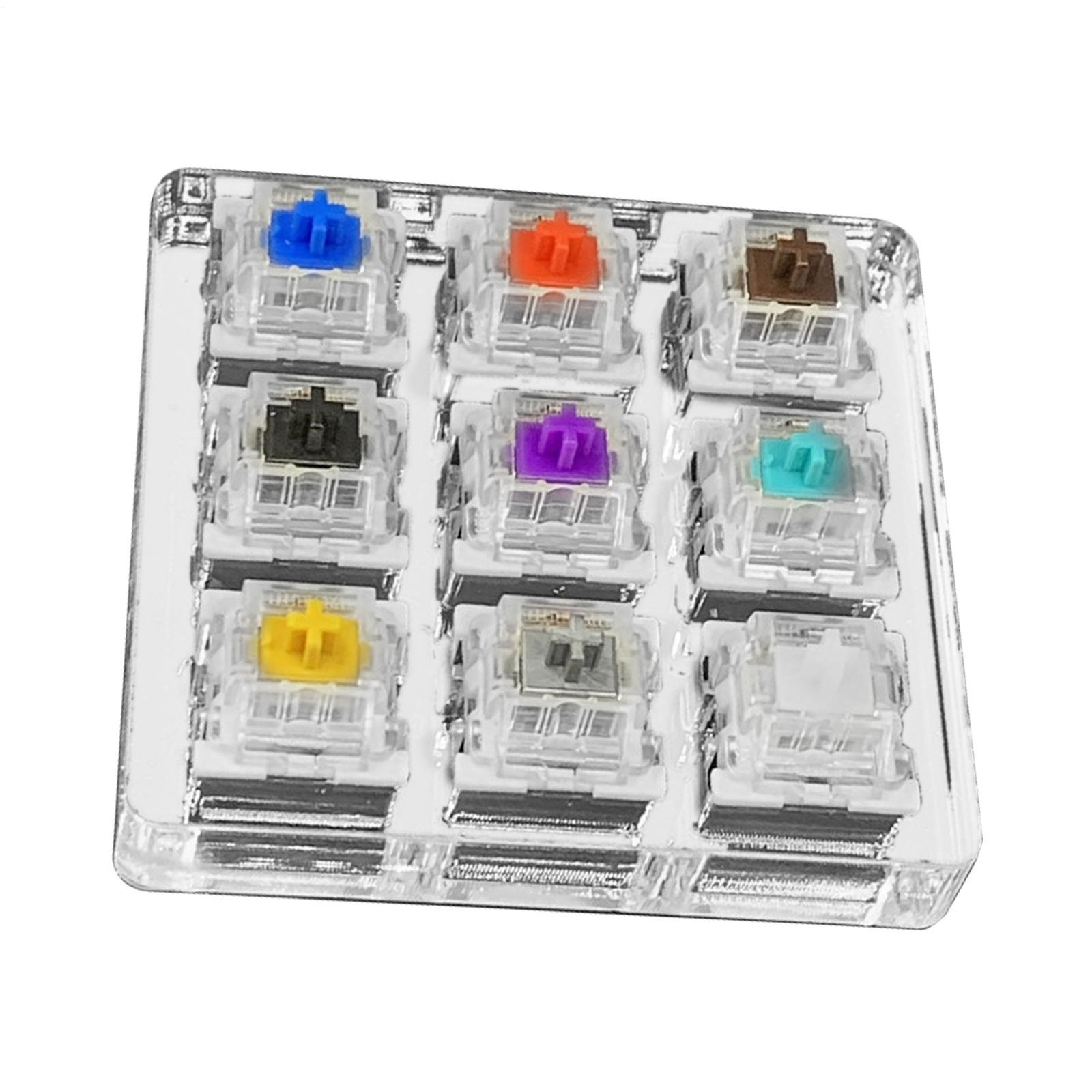 9/12 -Key Switch Tester Sampler Keycap MX Switch for Cherry Mechanical Keyboard