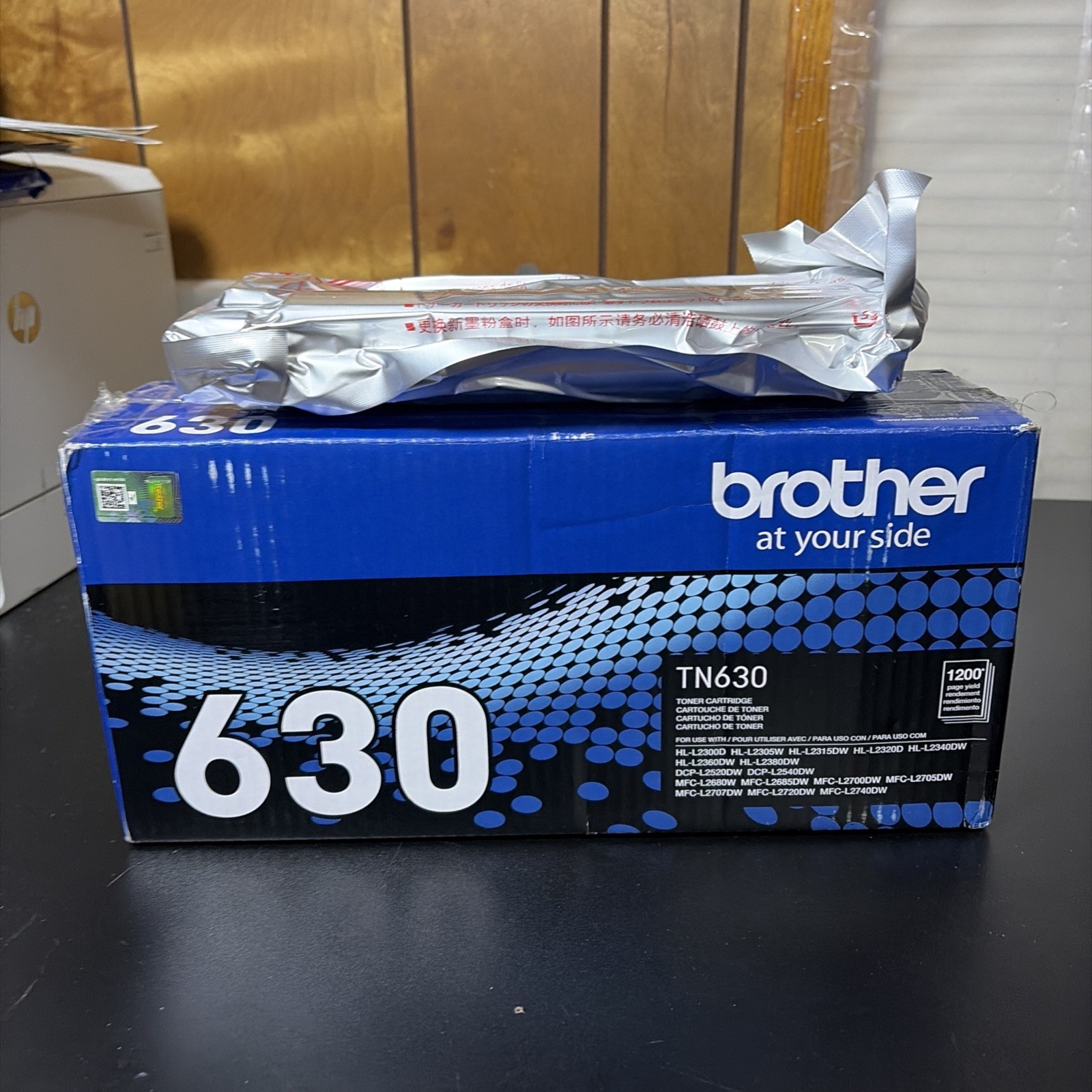Genuine Brother TN630 Black Cartridge