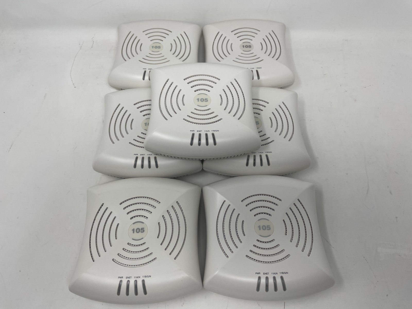 LOT OF 7 Aruba Networks AP-105- POE Wireless Access Points