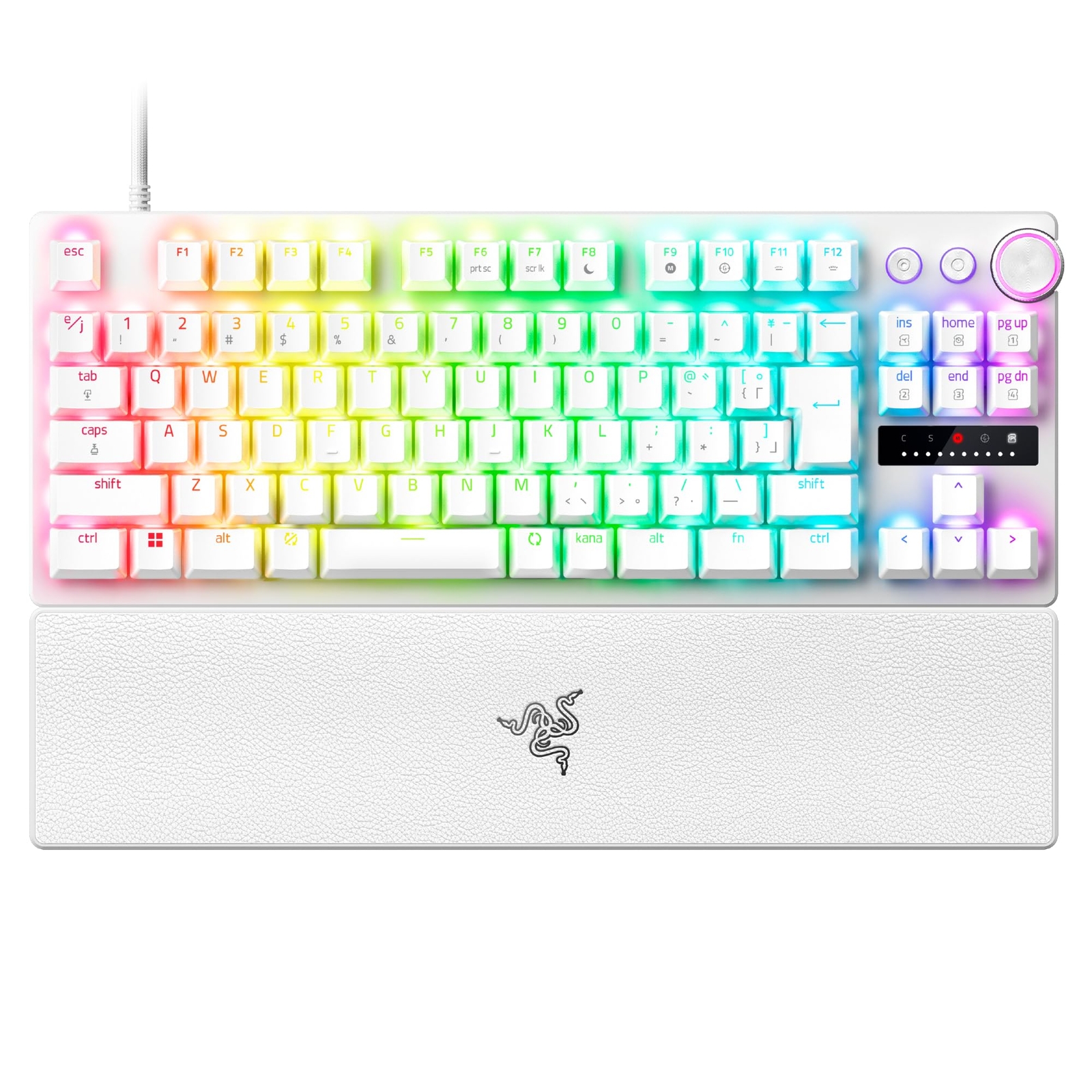 RAZER Razor HuntSman V3 Pro Tenkeyless JP (White Edition) Adjustabl  NEW