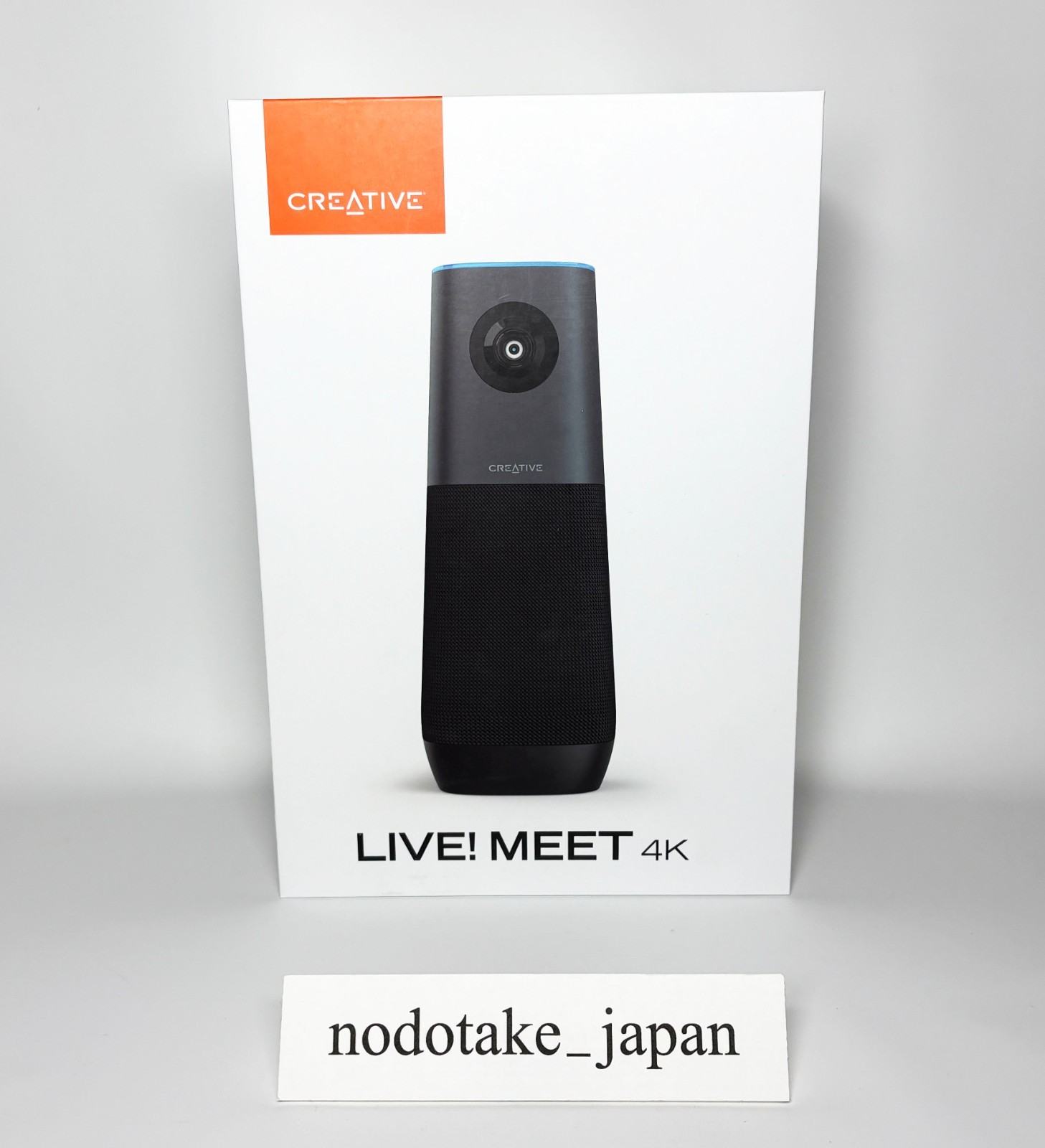 Creative Live Meet 4K Camera Auto Framing Quad Mic/Speaker