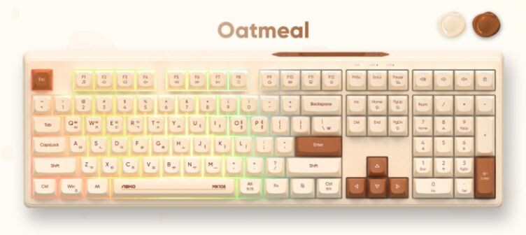 ABKO MK108 Low Noise Membrain Keyboard   KOREA BEST-SELLING ITEM