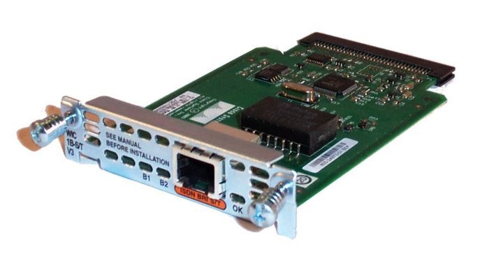 Cisco WIC-1B-S/T-V3= 3600 1-Pt Isdn Wan Interface Card