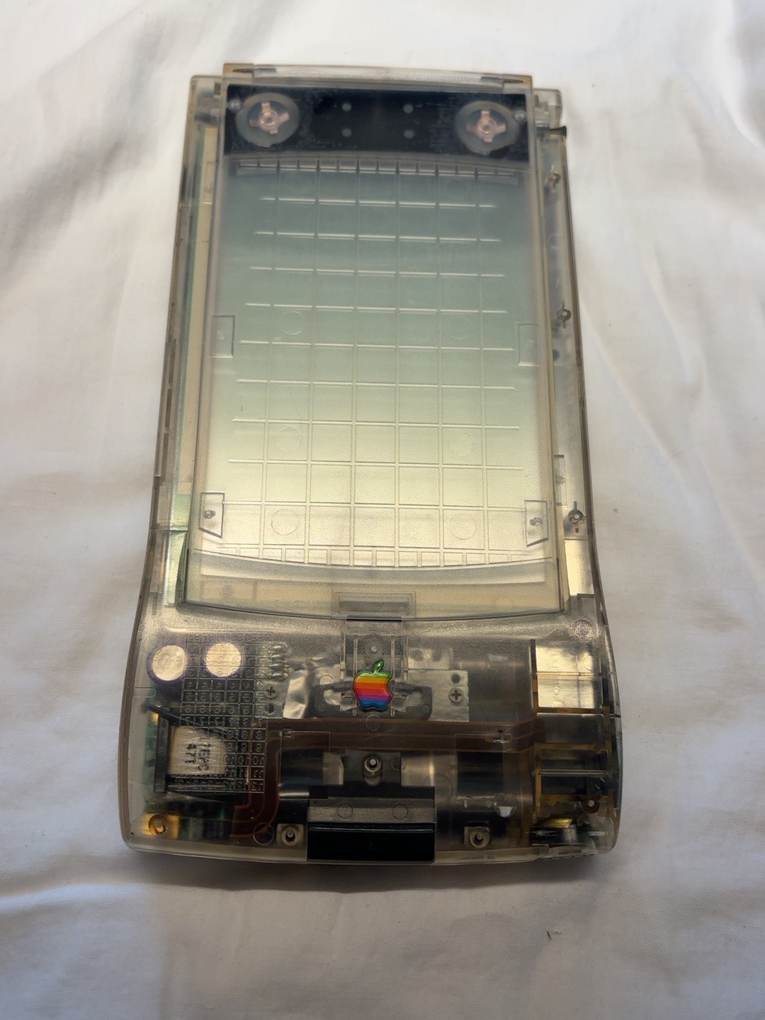 Apple Newton MessagePad 110 CLEAR TRANSLUCENT Special Edition Employee Bundle