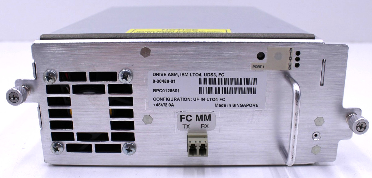 Quantum LTO-4 9-01480-01 DRIVE ASM IBM LTO4 UDS3 FC 8-00486-01