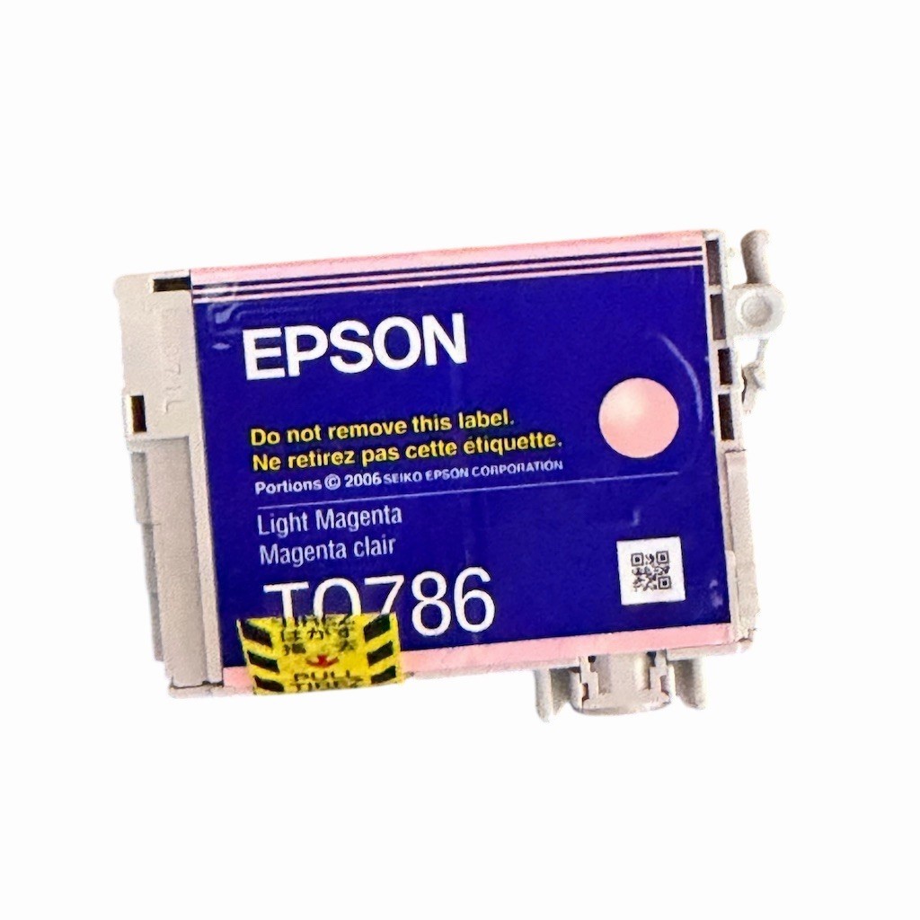 Epson Genuine Claria Photo Ink Cartridge Light Magenta T0786 T078620 OEM