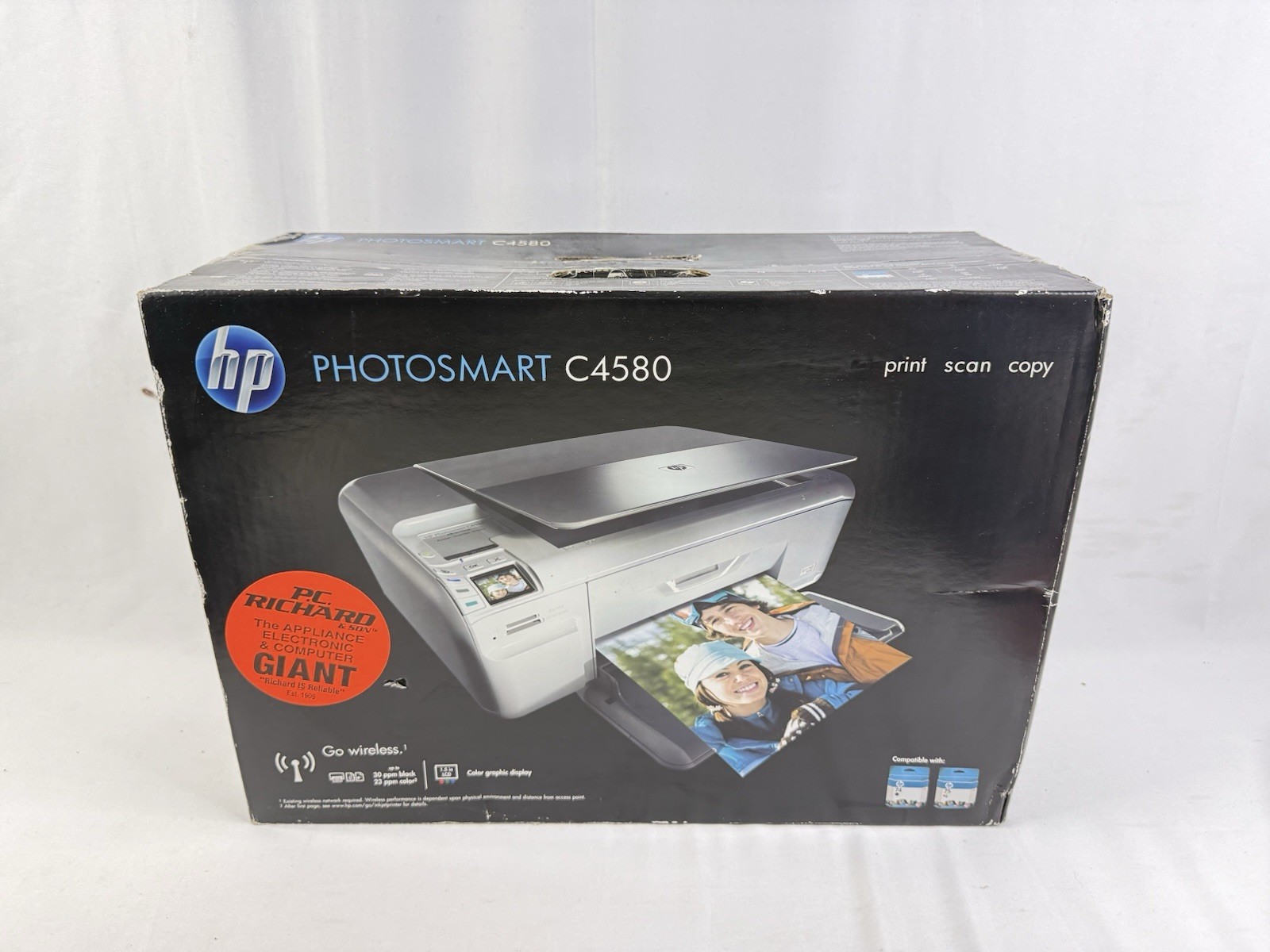HP Photosmart C4580 All-In-One Inkjet Printer New In Box