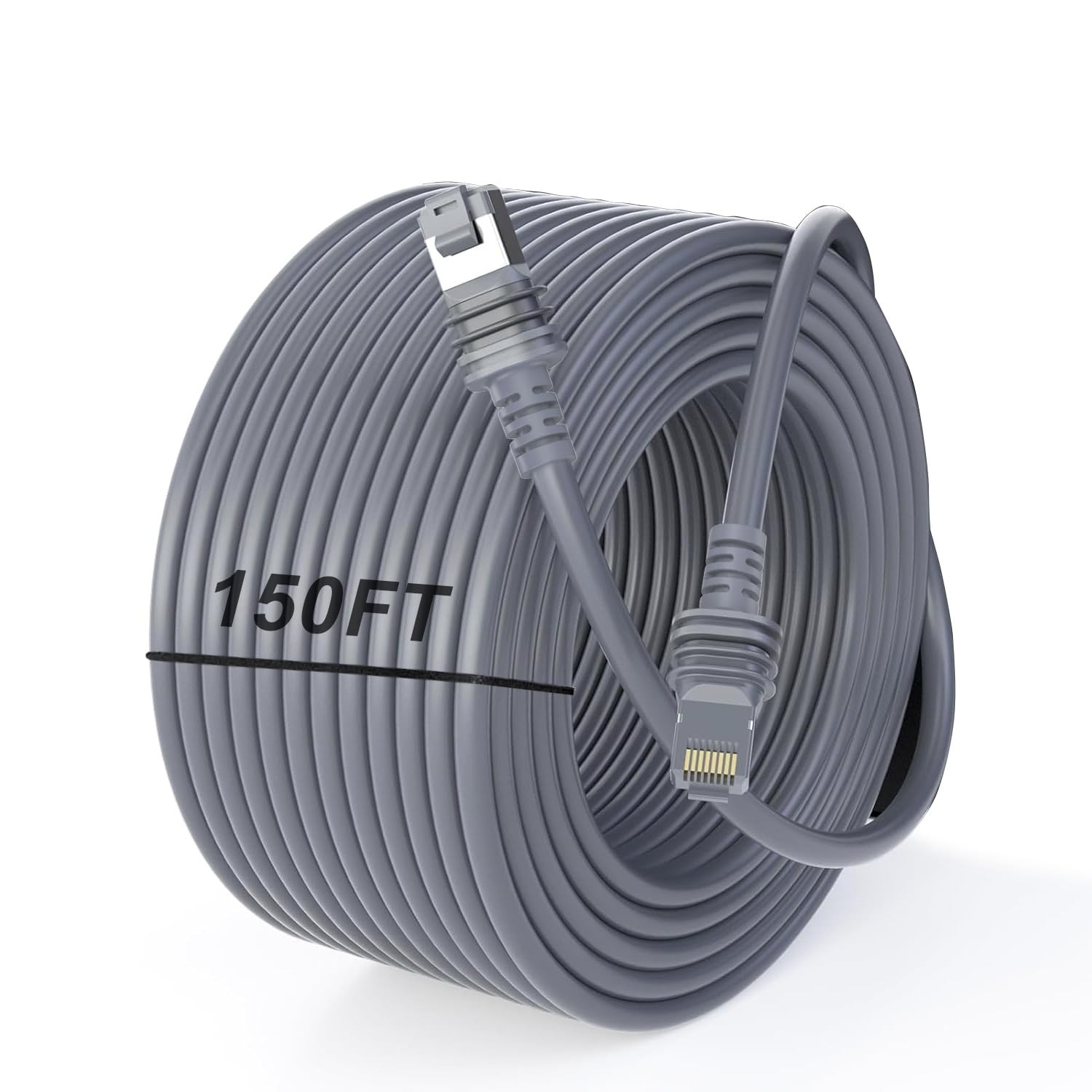 ALL-LUCKY 150FT Starlink Gen 3 Cable Replacement Waterproof Gray