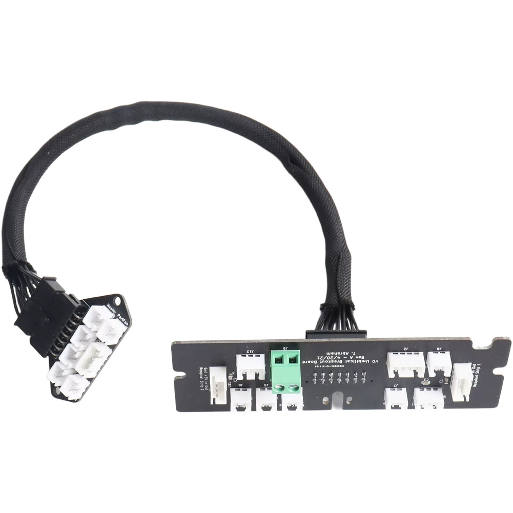 For voron 0.1 0.2 Direct Replacement PCB with Integrated PTFE Wiring Cables