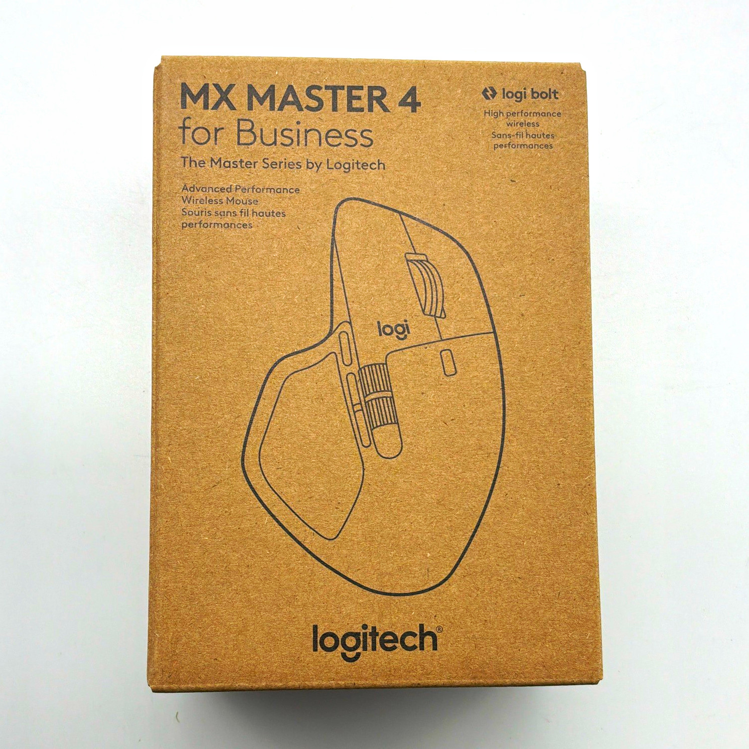 Logitech MX Master 4 for Business Wireless Optical Mouse Black 8-Button 8000 DPI