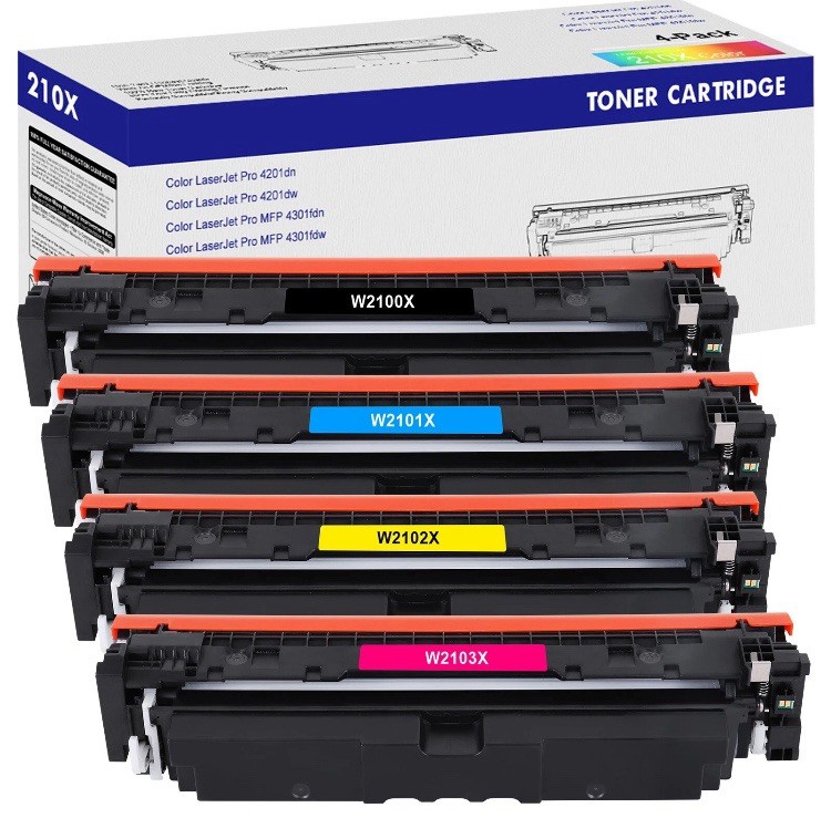 210X W2100X Toner Compatible for HP Color LaserJet Pro 4201dn 4201dw MFP 4301fdw