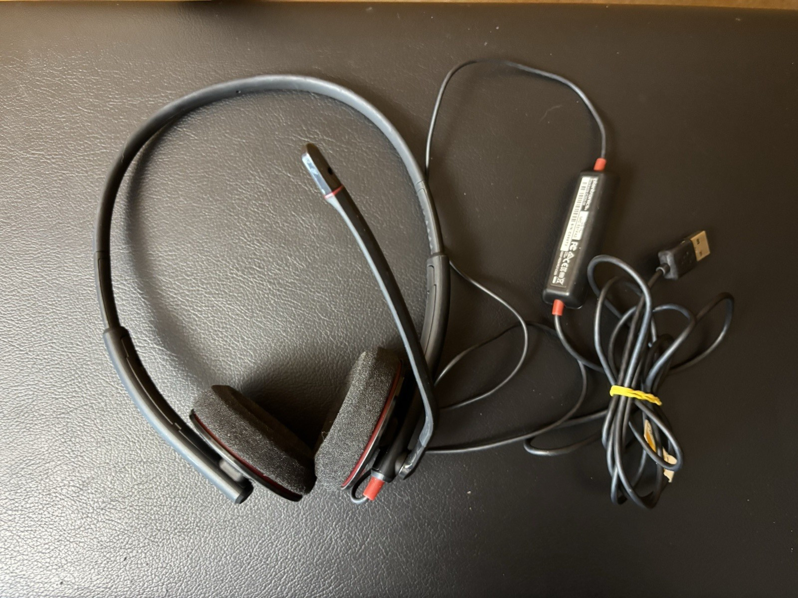 Plantronics Blackwire C320-M Headset w/ In-Line Adjustable Microphone