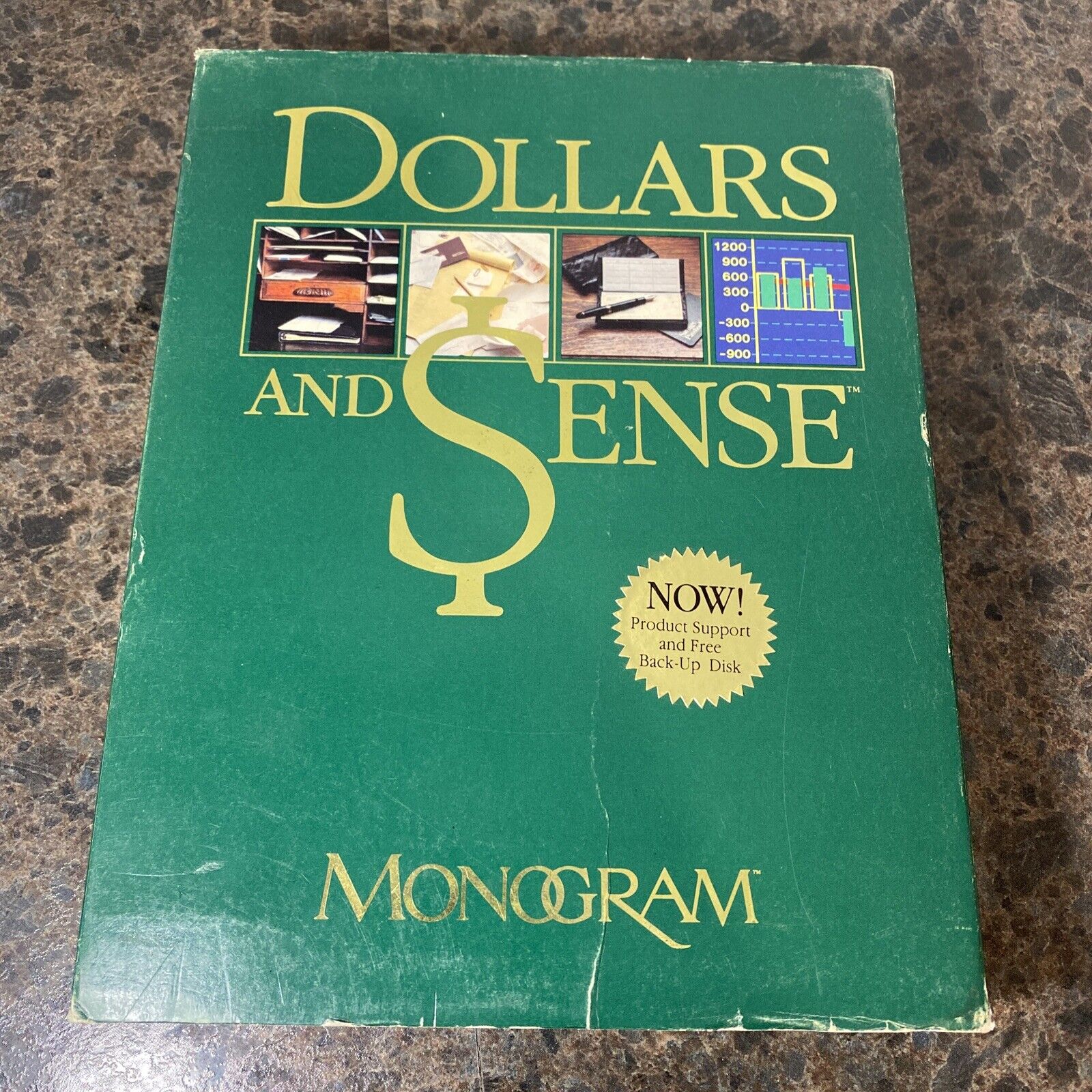 Dollars and $ense by Monogram Apple II 5.25\