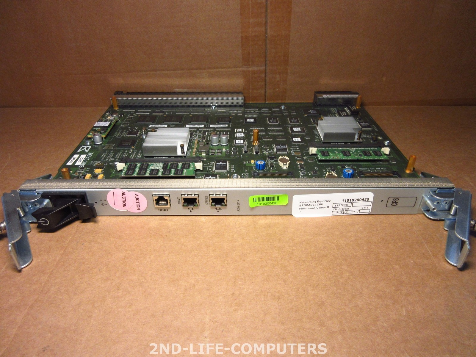 BROCADE EMC Brocade CP8 Control Processor Blade Module FROM IBM 2499-192