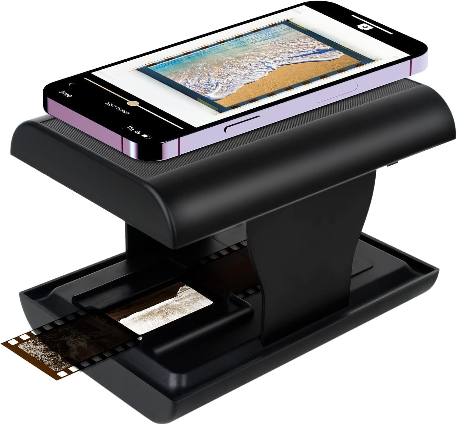 35Mm Negative Slide Scanner, Mobile Film Scanner for Converting Old