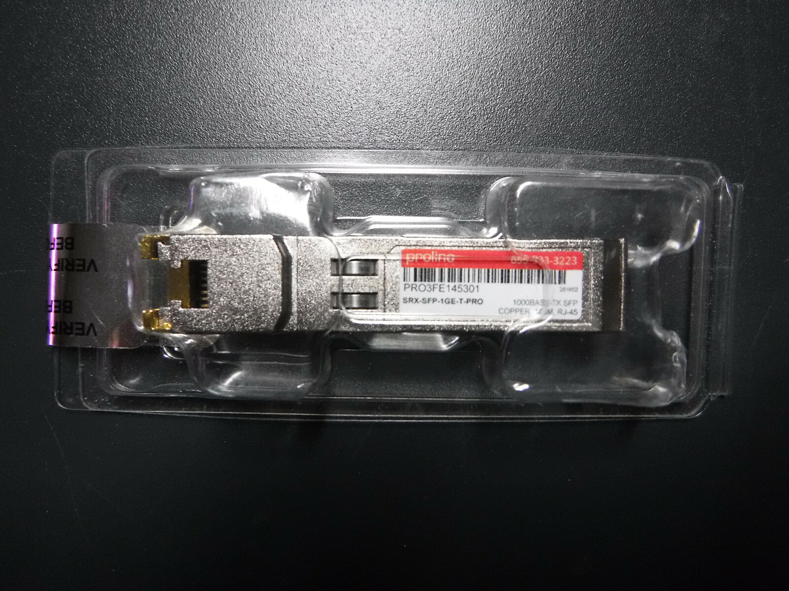 Proline SRX-SFP-1GE-T Pro for Juniper Networks SFP-TX Sealed *1-Year Warranty*