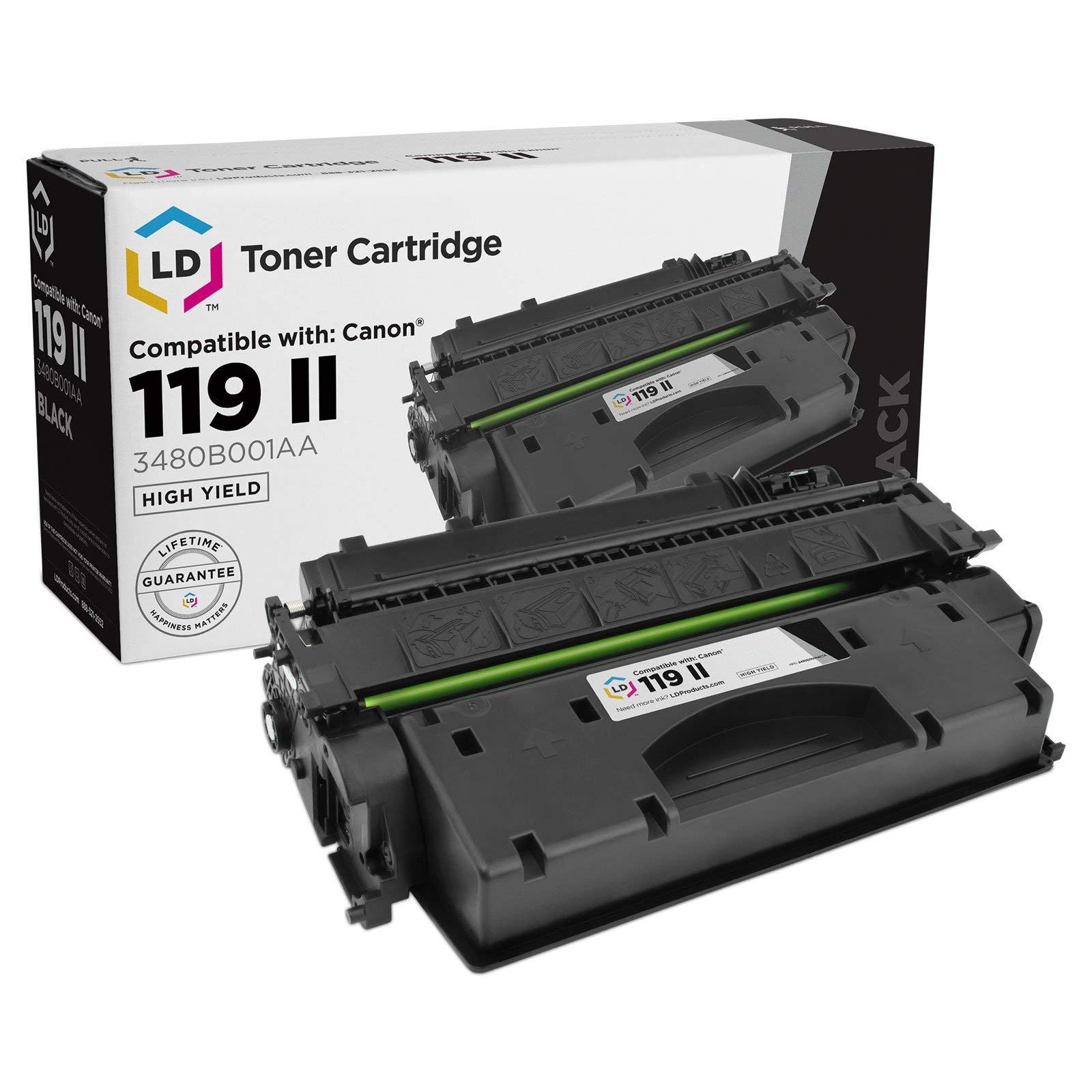 LD 3480B001AA for Canon 119 II High Yield Black Toner Cartridge MF5850dn MF5880d
