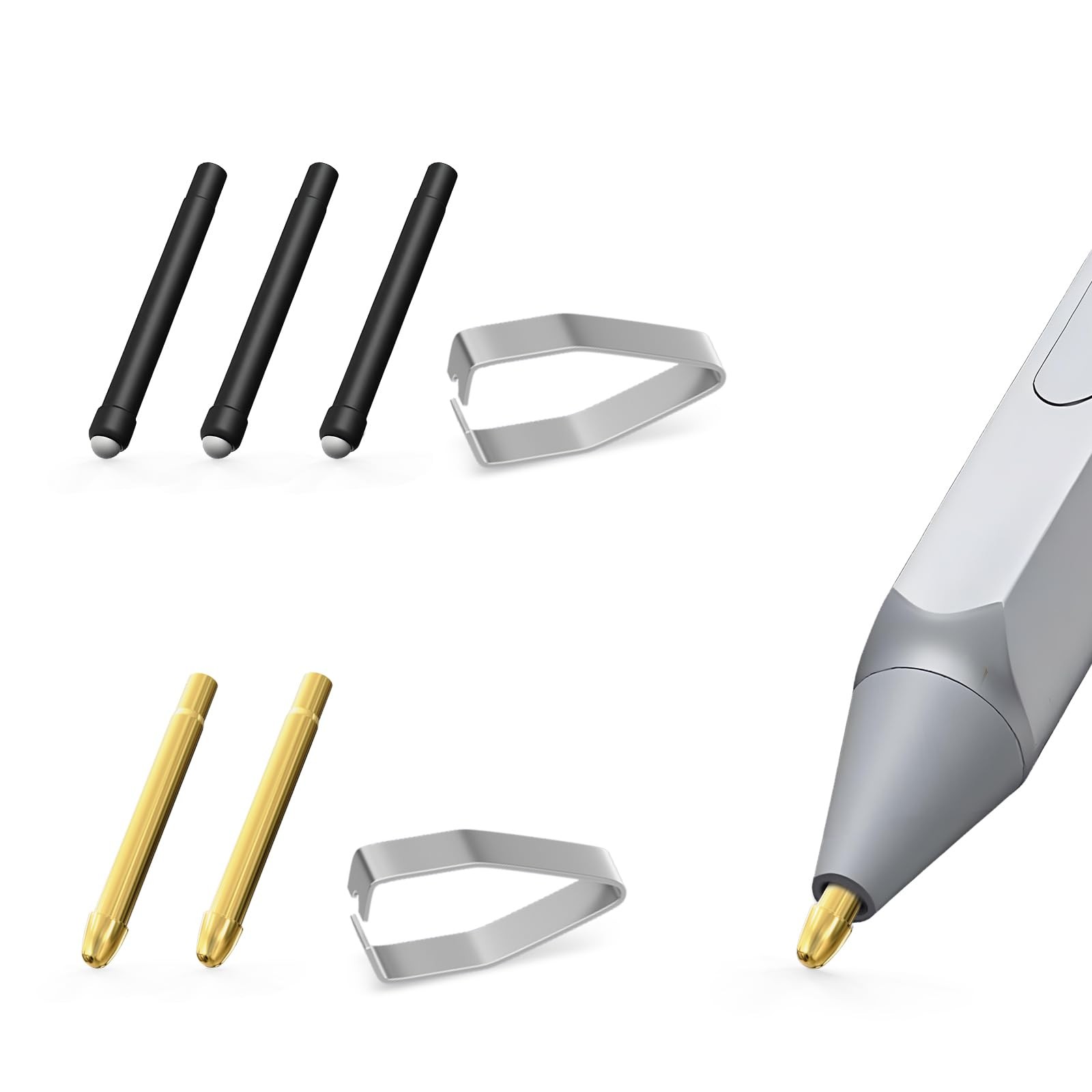 Tips for Surface Pen, Replacement Stylus Nibs Compatible with Microsoft Surfa...
