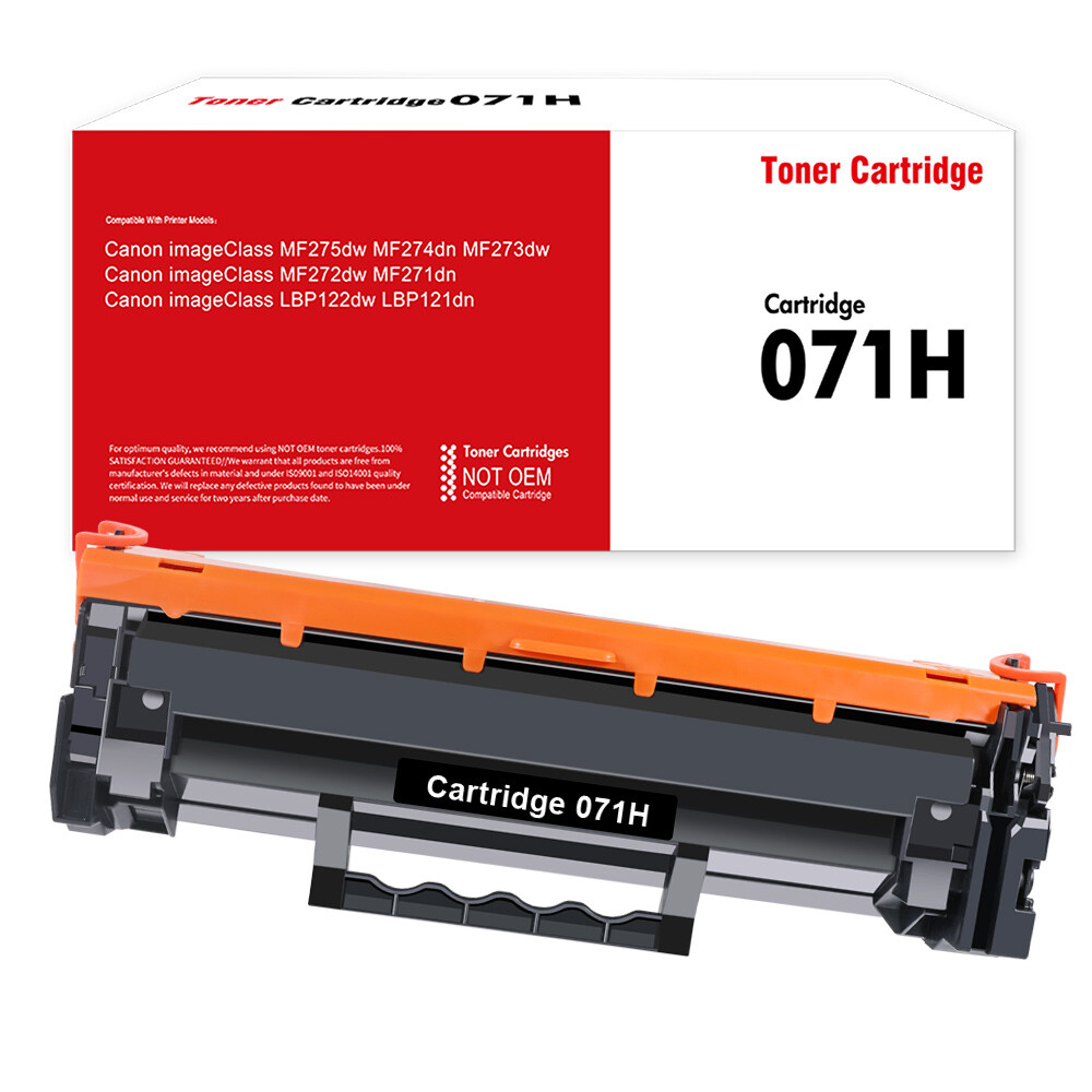 071H 071 Compatible Toner Cartridge for Canon CRG071H MF270 Mf272dw Mf273dw BK