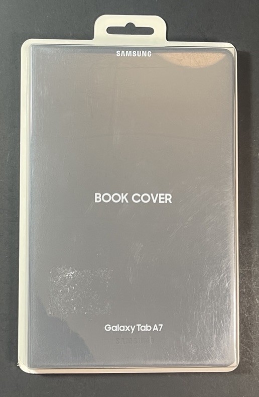 Official Samsung Book Cover for Galaxy Tab A7 [ BLACK ] NEW