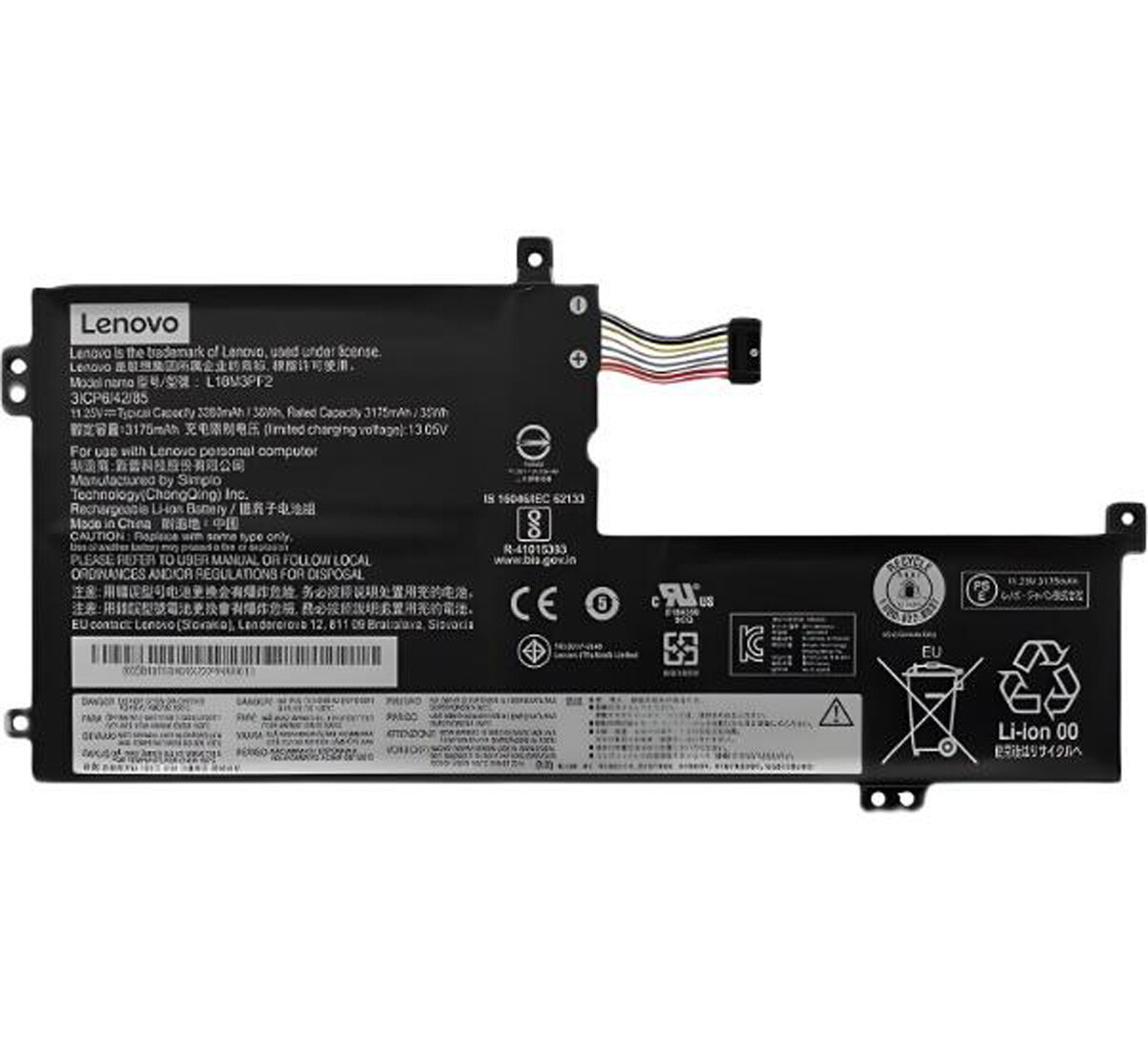 Genuine Battery L18M3PF2 For Lenovo IdeaPad L340-17API L340-15API L340-15IWL NEW