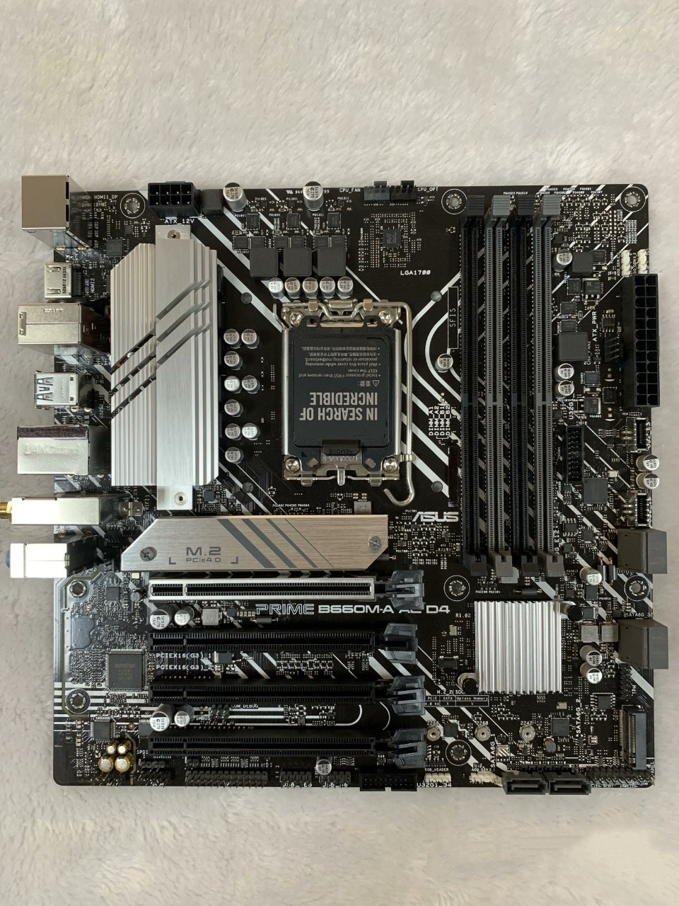 ASUS PRIME B660M-A AC D4 Motherboard LGA 1700 Chipset Intel B660 DDR4