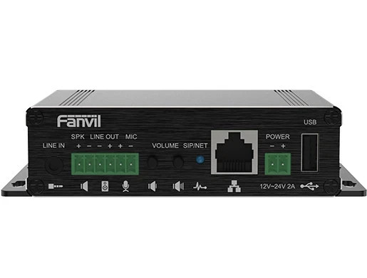 Fanvil PA3 Video Intercom & Paging Gateway, 2 SIP Lines, 1 Speaker interface