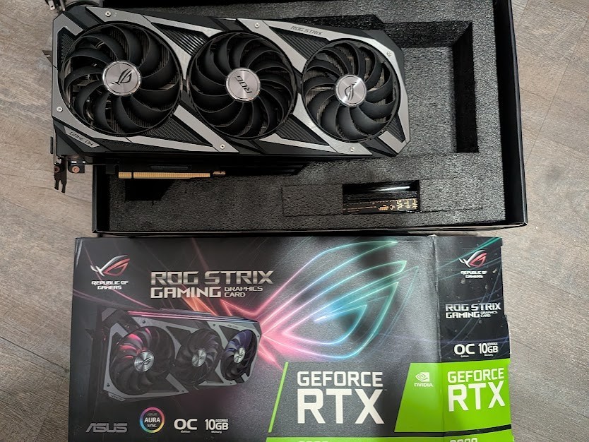 ASUS ROG Strix GeForce RTX 3080 OC 10GB GDDR6X Graphics Card