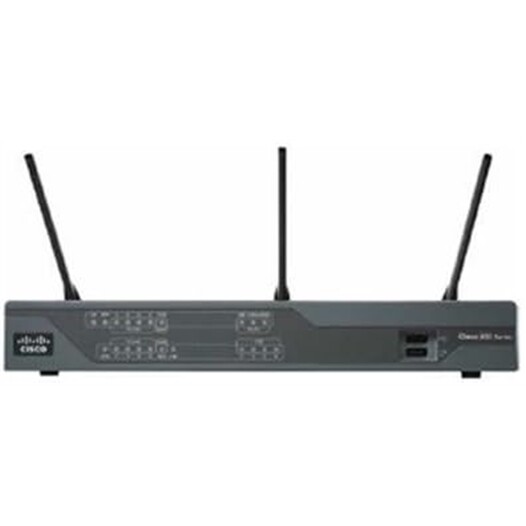 CISCO CISCO891W-AGN-A-K9 Cisco 891 GigaE SecRouter w/ 802.11n a/b/g FCC Comp