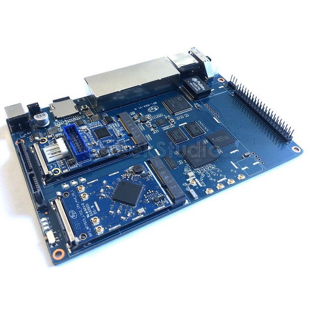 Banana PI BPI R64 Opensource Router board with MediaTek MT7622 design