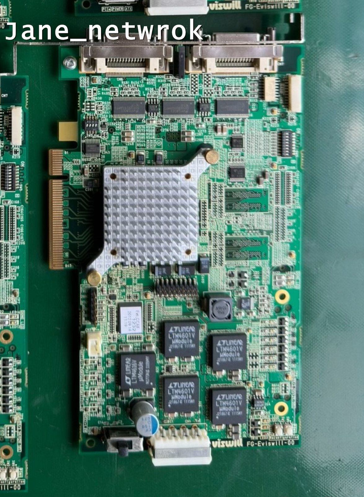 1PC USED 100% TESTED FG-Eviswill-00 Image capture card by DHL or FEDEX