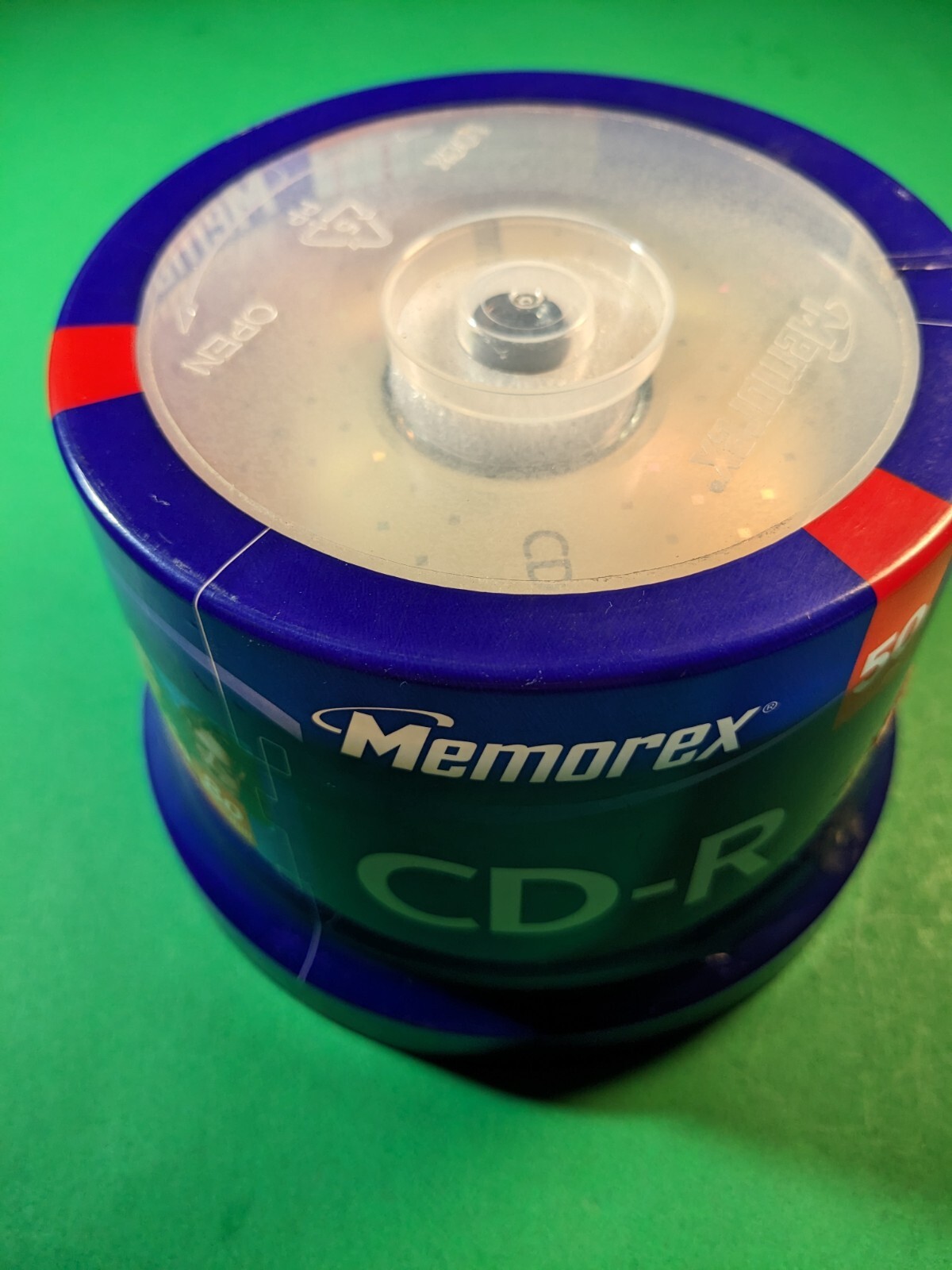 New Sealed Memorex CD-R 700MB 80 Minutes 48x Multi-Speed Recordable 50 PK