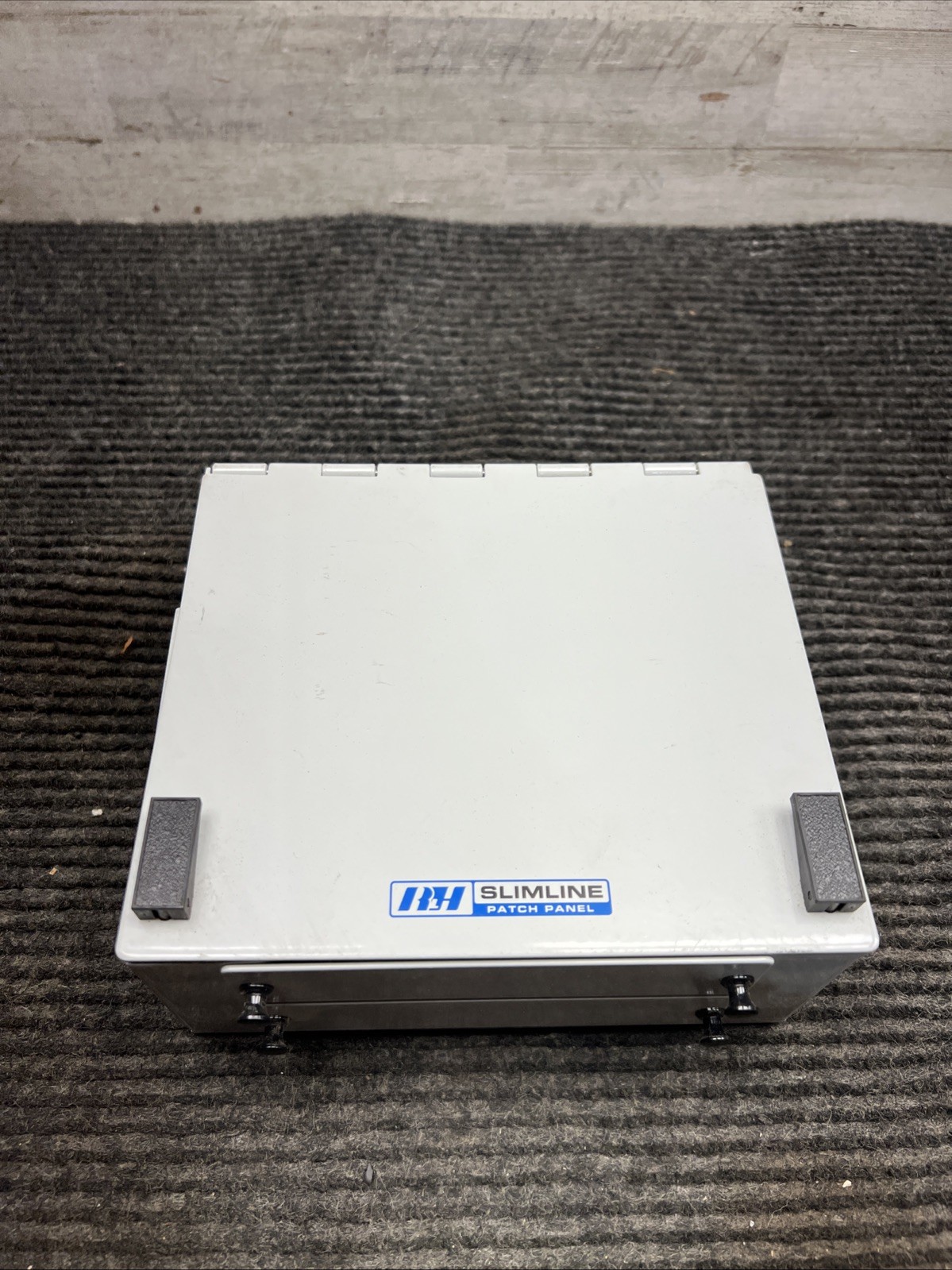 NEW RLH INDUSTRIES Slimline 2 Plate Patch Panel w/ DIN Clip PWS2-A-1-D