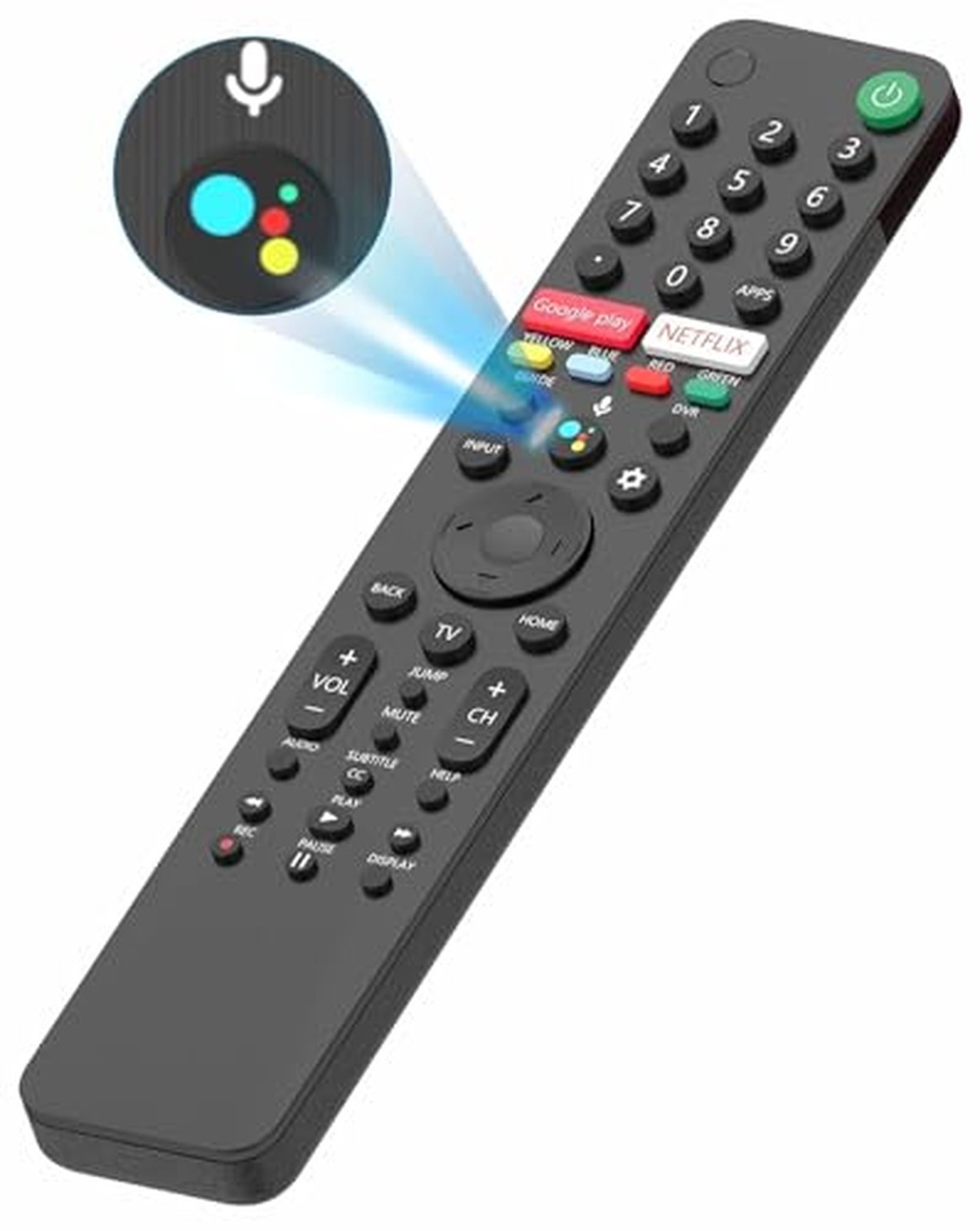 Universal TV Remote for All Sony TV/RMF-TX500U Smart Remote for All Sony LCD ...