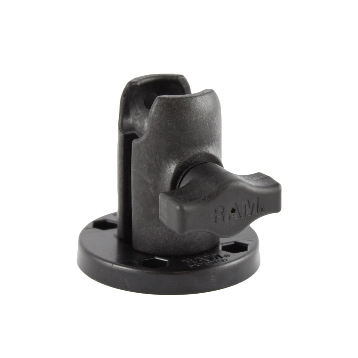 RAP-B-200-1-293U  RAM Single Socket Arm with Round Swivel Plate...