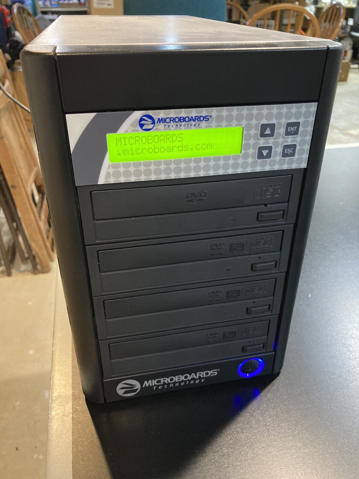 Microboards Technology QD-DVD-123-03 3 Bay DVD Duplicator  Manual on CD 