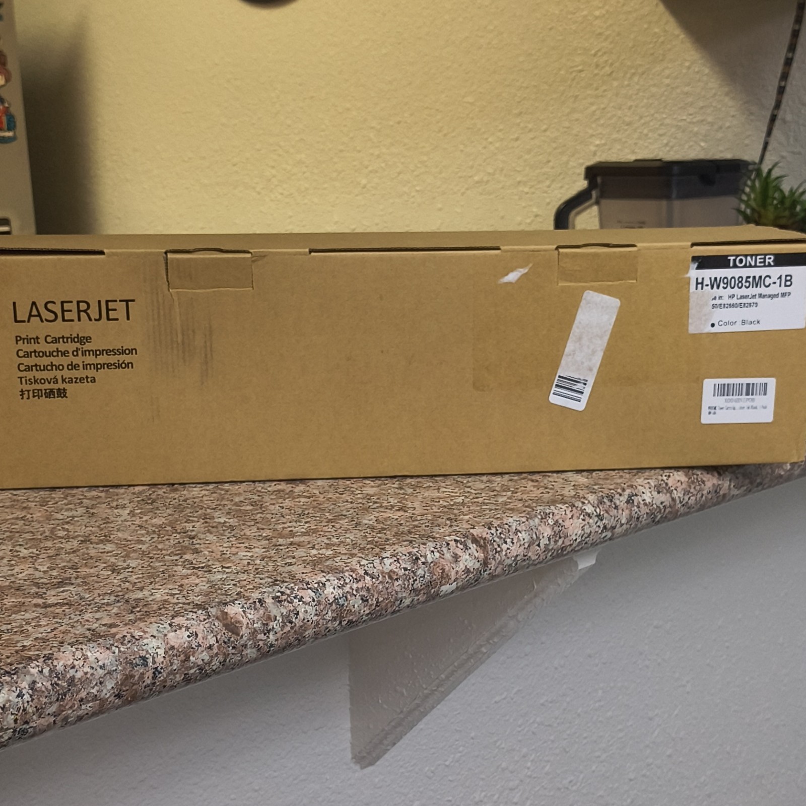 HP LaserJet Black Toner Cartridge H-W9085MC-1B for E82650 E82660 E82670